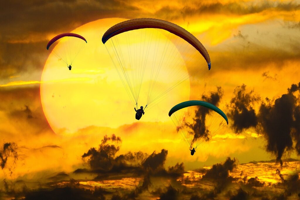 Paragliding in Rishikesh
